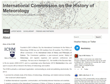 Tablet Screenshot of meteohistory.org